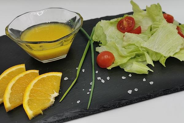 Orange and Mustard Dressing