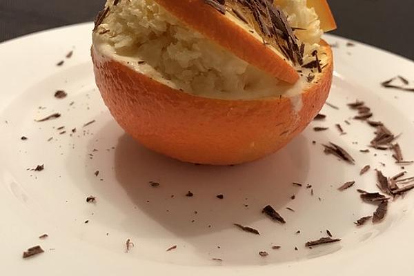 Orange Ice Cream Fruity and Creamy Without Egg