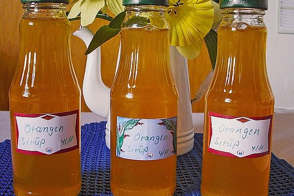 Orange Syrup