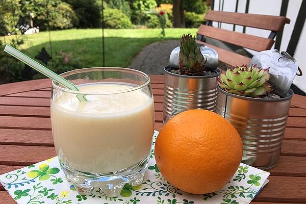 Orange Yogurt Drink