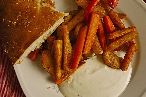 Oriental Oven Vegetables