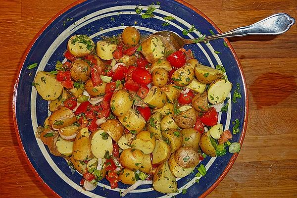 Oriental Potato Salad with Mint