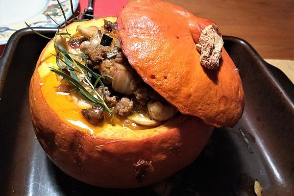 Oriental Stuffed Pumpkin