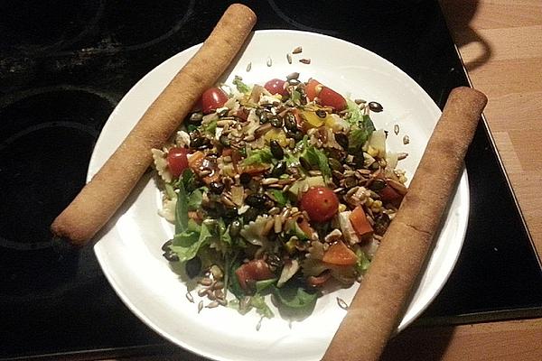 Our Favorite Salad with Apples, Goat Cheese and Pasta