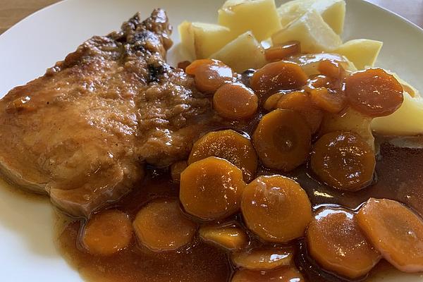 Oven Cutlets in Malt Beer Sauce