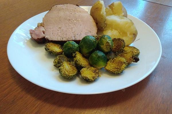 Oven Roasted Brussels Sprouts