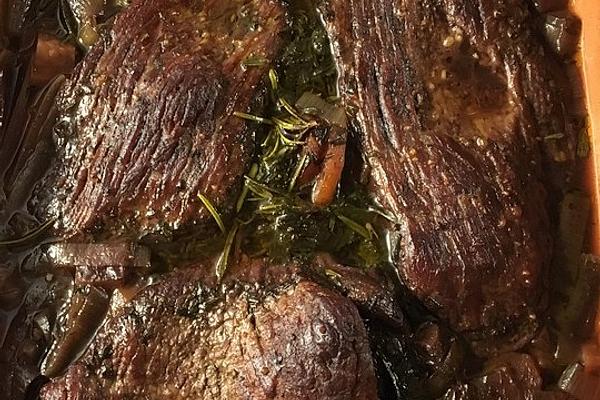 Ox Cheek in Römertopf