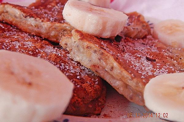 Pancakes with Bananas and Chia Seeds