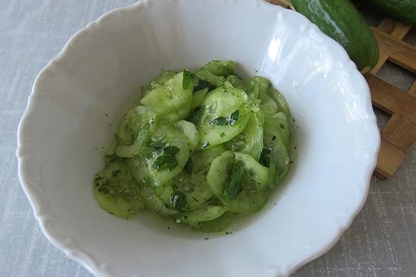Parisian Cucumber Salad