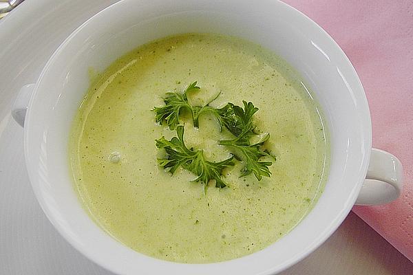 Parsley Foam Soup