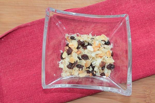Parsnip and Raisin Salad with Almonds