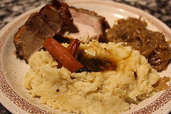 Parsnip Puree with Apples