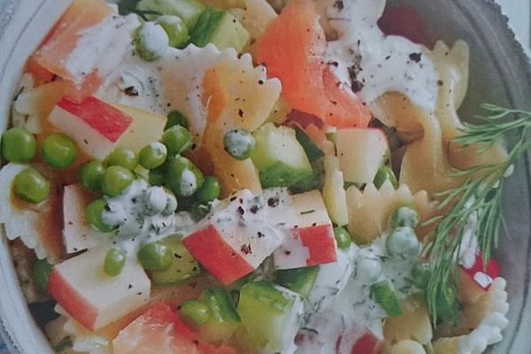 Pasta Salad with Peas and Salmon