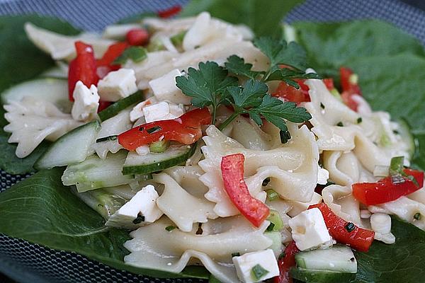 Pasta Salad with Sheep Cheese