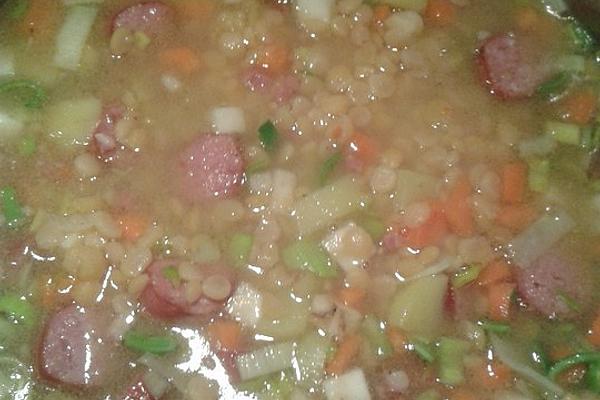 Pea Soup with Yellow Split Peas