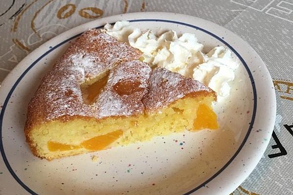 Peach – Lightning Cake
