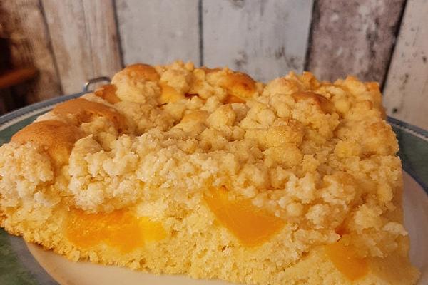 Peach Slices with Sprinkles from Tray