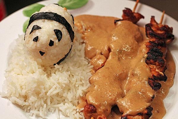 Peanut Sauce Skewers