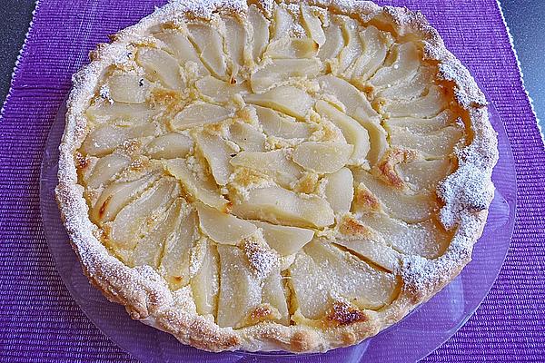 Pear and Almond Cream Tart
