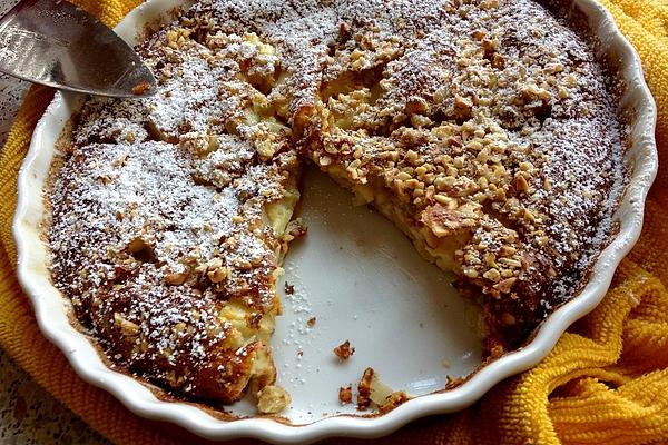 Pear Casserole with Walnuts