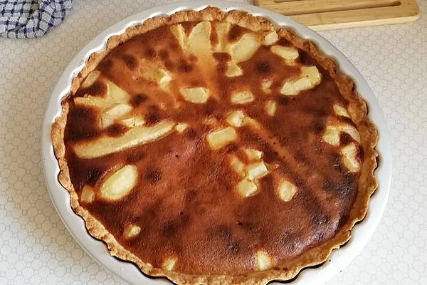 Pear Tart with Marzipan
