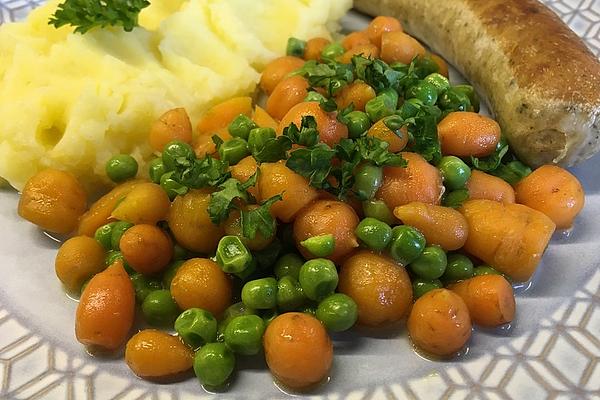 Peas and Carrots Steamed Greatoma`s Style