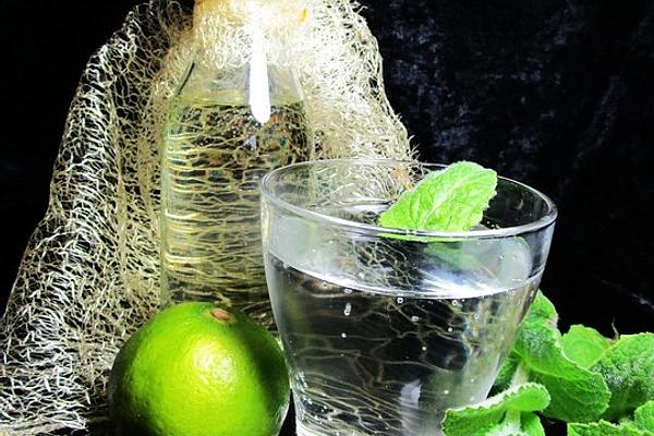 Peppermint and Lime Syrup