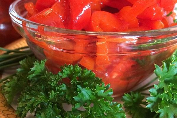 Pickled Pepper Salad with Honey