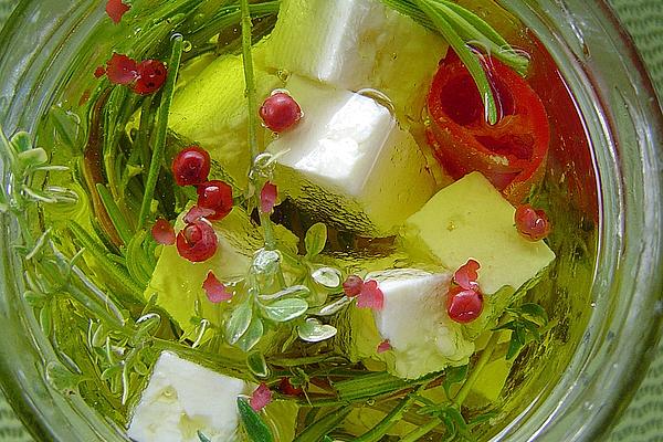 Pickled Sheep`s Cheese