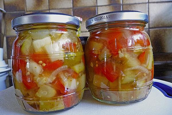 Pickled Zucchini