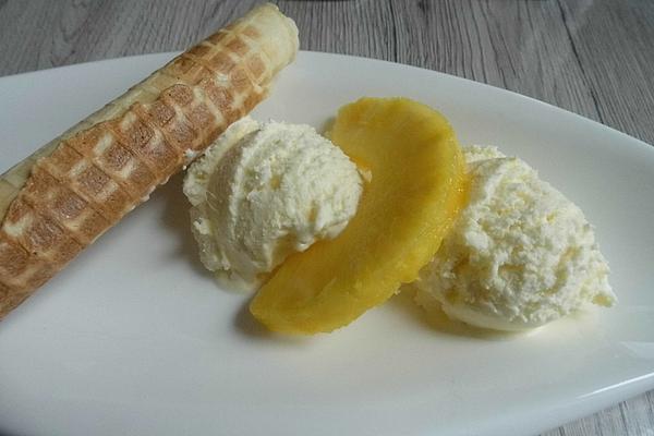 Pineapple Ice Cream À La Keggi