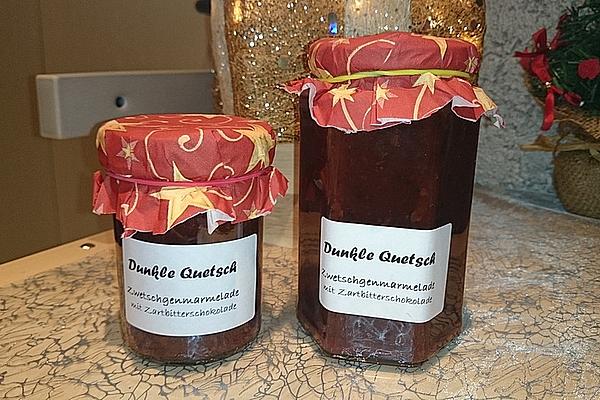 Plum and Chocolate Jam