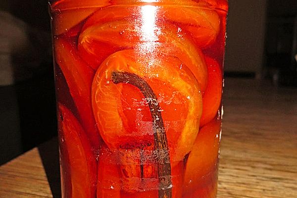 Plums in Rum