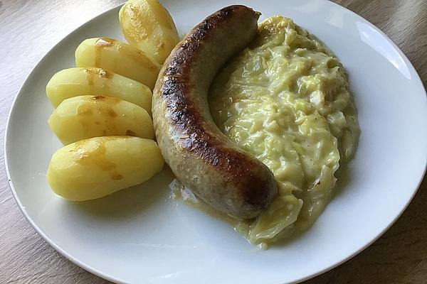 Pointed Cabbage in Cream