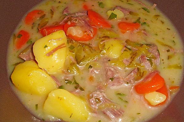 Polish Sour Cucumber Soup