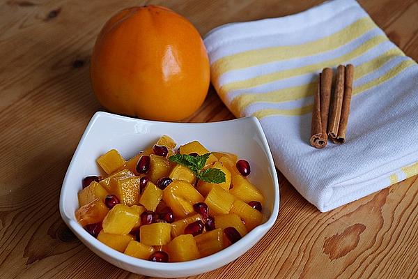 Pomegranate Sharon Fruit Salad