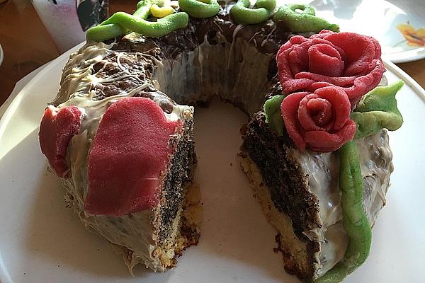 Poppy Seed Marzipan Cake