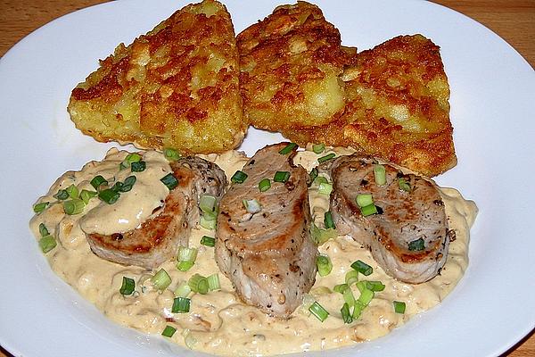 Pork Fillet in Cream Sauce