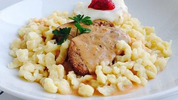 Veal Medallions with Goat Cheese