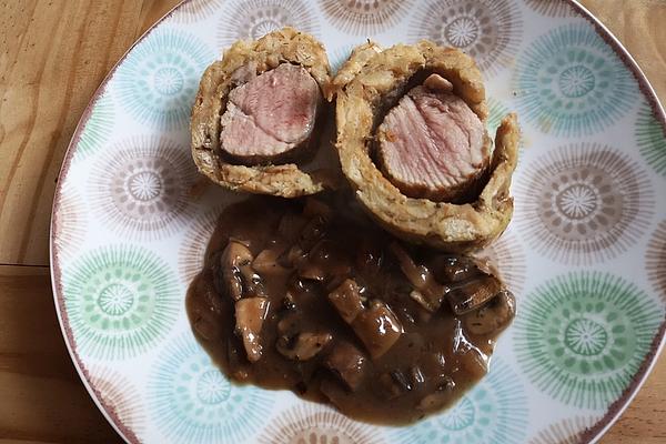 Pork Fillet Wrapped in Bread Dumplings