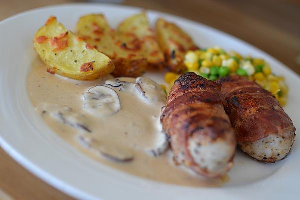 Pork Medallions with Mushroom Sauce