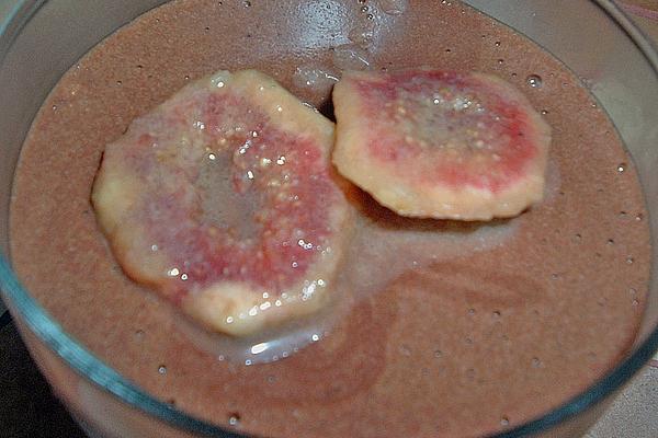 Portuguese Chocolate Mousse with Marinated Figs