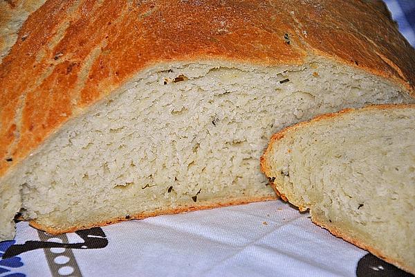 Potato Bread with Sour Cream and Chives