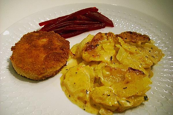 Potato Gratin with Cream Cheese