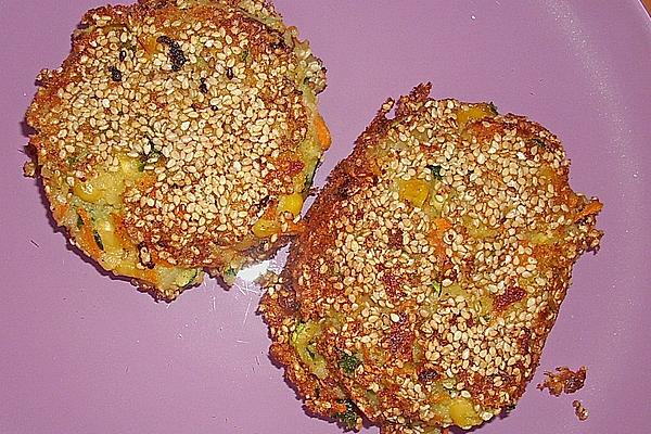 Potato Meatballs with Curd Cheese