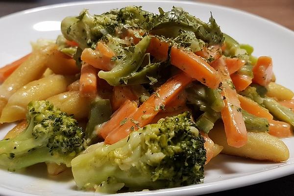 Potato Noodles with Vegetables