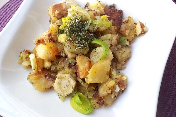 Potato Pan with Leek