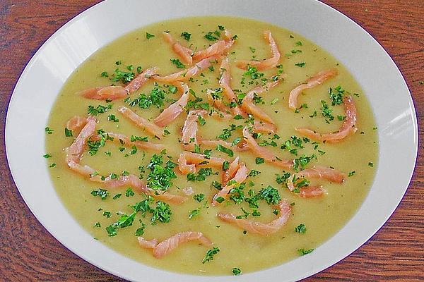 Potato Soup with Salmon