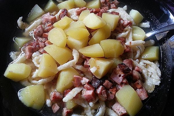 Potato Wedge with Spaetzle