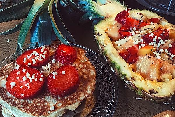 Protein Bomb Pancakes
